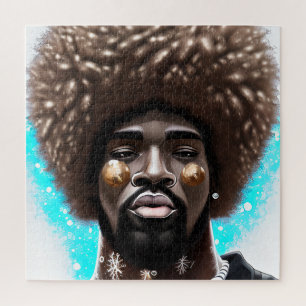 Wat een Man Black King Melanin Bruh Brother Legpuzzel