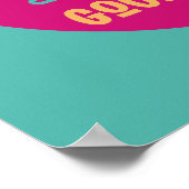 Wat een mooie, grappige keukenkunst poster (Hoek)