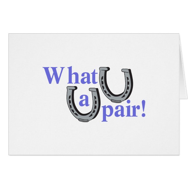 Wat een Paar! (Voorkant Horizontaal)