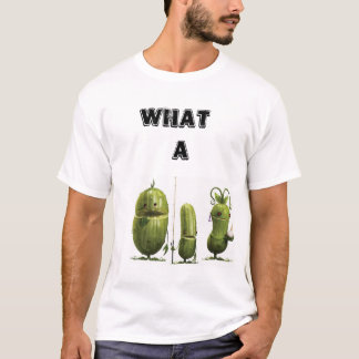 Wat een pickle statement t-shirt