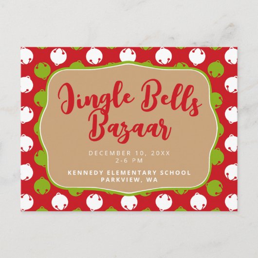 Wat een plezier! Briefkaart kerstgordels (Voorkant)