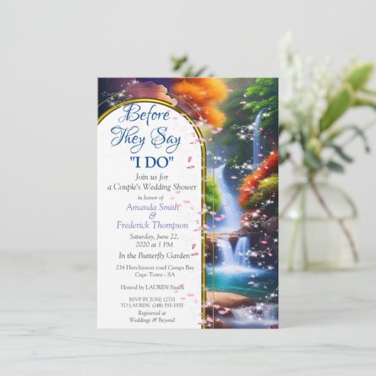 Wat een prachtige wereld waar ik in leef kaart (Staand voorkant)