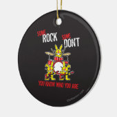 Wat een steen keramisch ornament (Links)