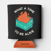 Wat een tijd om te leven Koelbox Blikjeskoeler (Achterkant)