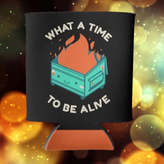 Wat een tijd om te leven Koelbox Blikjeskoeler