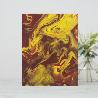 Wat een uitzicht! Goud Scrapbook papier.