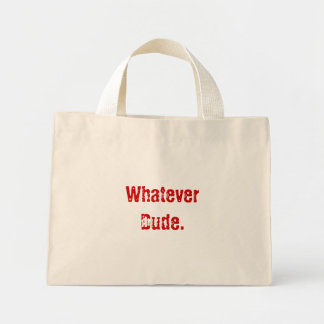 Wat een vent. mini tote bag