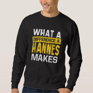 Wat een verschil een Hannes maakt grappige naam Ha Trui