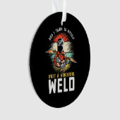 Wat een wonderlijke las ornament (voorkant)