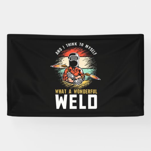 Wat een wonderlijke las spandoek (Horizontaal)