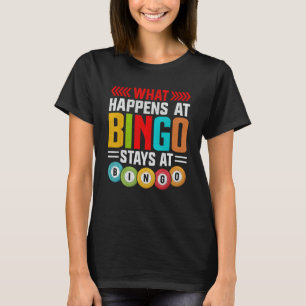 Wat er gebeurt bij Bingo blijft bij Bingo Accessoi T-shirt