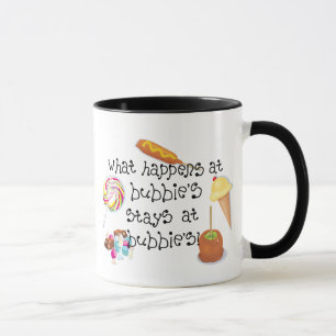 Wat er gebeurt bij Bubbie's STAYS bij Bubbie's Mok