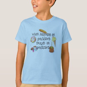Wat er gebeurt bij Grammie's STAYS bij Grammie's T-shirt