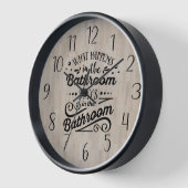 wat er gebeurt blijft naar de wc (Hoek)