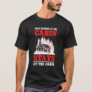 Wat er gebeurt in de kajuitstaven in het kajuitkam t-shirt