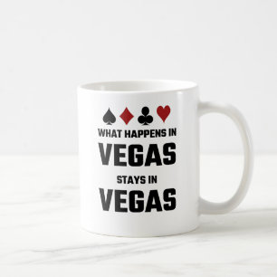 Wat er gebeurt in Vegas staat in Vegas Koffiemok