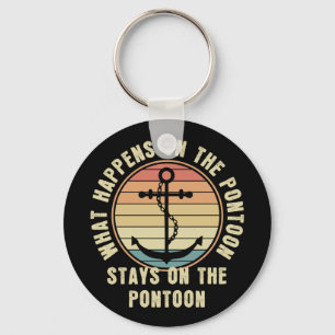 Wat er gebeurt op de minnaar van de Pontoon Sleutelhanger