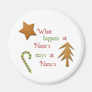 Wat er in Nanas gebeurt Magneet