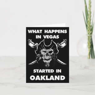 Wat er in Vegas gebeurt begon in Oakland Kaart
