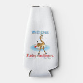 Wat er ook op drijft Uw Giraffe Flesjeskoeler (Voorkant)