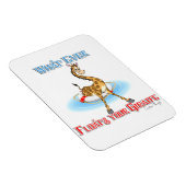 Wat er ook op drijft Uw Giraffe Magneet (Rechterzijde)