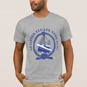 Wat Ervaart Uw Boot Naustisch T-shirt