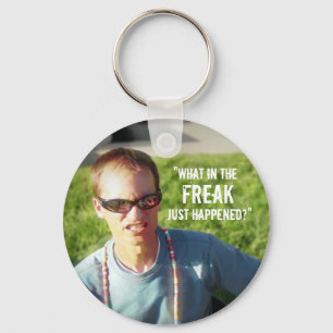 "Wat gebeurde er in de Freak?" Sleutelhanger