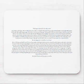 Wat gebeurt er als je verliefd Herfst op een schri Muismat