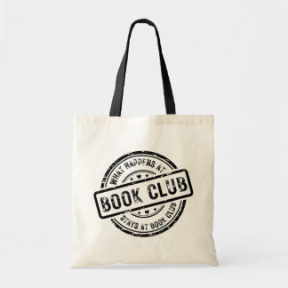 Wat gebeurt er bij Book Club Personalized Tote Bag