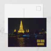 Wat gebeurt er bij nacht briefkaart (Voorkant / Achterkant)