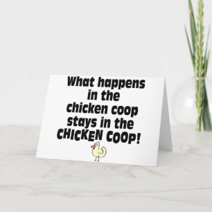 Wat gebeurt er in de Chicken Coop? Kaart