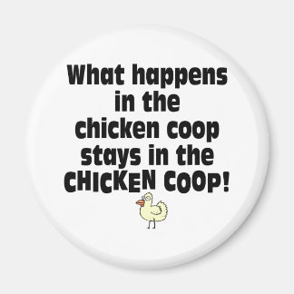 Wat gebeurt er in de Chicken Coop? Magneet