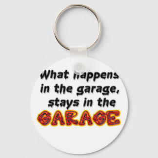 Wat gebeurt er in de Garagestays in de Garage? Sleutelhanger