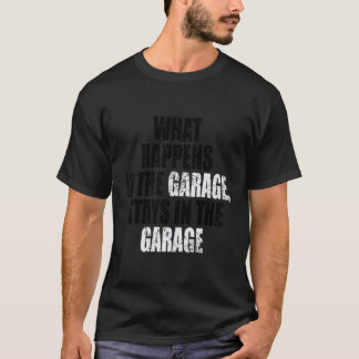 Wat gebeurt er in de Garagestays in de Garagefun? T-shirt