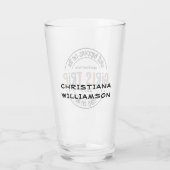 Wat gebeurt er met het Meisjesreisje Aangepaste Me Glas (Achterkant)