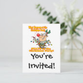 wat gebeurt er met kerstfeest ? kaart (Staand voorkant)