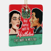 Wat gebeurt er onder het Mistletoe Ornament (Rechts)