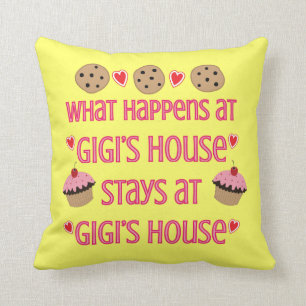 Wat gebeurt er op het Sierkussen van GiGi's House?