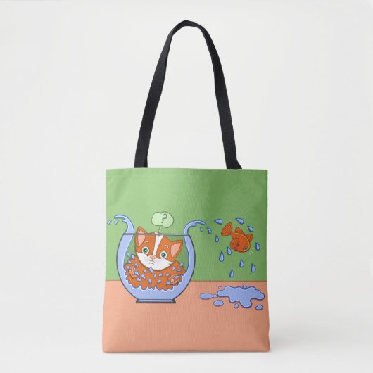 Wat gebeurt er? tote bag (Voorkant)