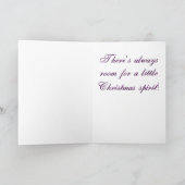 WAT Geest van Kerstmis Feestdagen Kaart (Binnen)