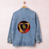 Wat God heeft samengesteld bruiloft blauwe jean ja Denim Jacket (Hangar)