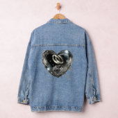 "Wat God Samen Heeft Gebracht" Trouwen Denim Jacket (Hangar)