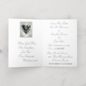 Wat God Samenvoegt Bewaar De Datum Folie Wenskaart (Binnenlaag)