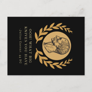 Wat heb je met grote konijnen? Julius Caesar Briefkaart