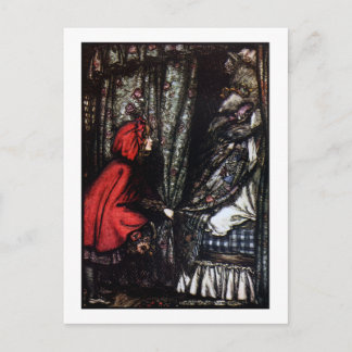 Wat heb je met grote tanden? briefkaart