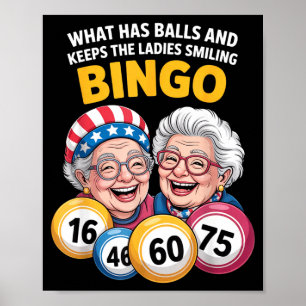 Wat heeft bingo humor poster