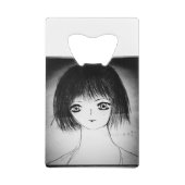 Wat het begin van de wereld kredietkaart flessenopener (Achterkant)