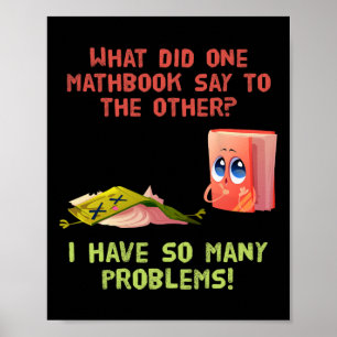 Wat het ene Wiskunde boek zegt tegen het andere le Poster