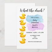 Wat het geslacht van de eenden onthult kaart (Voorkant / Achterkant)