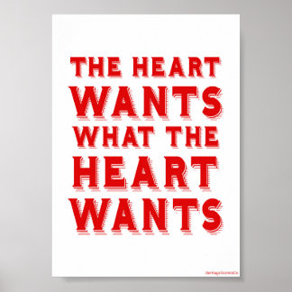 Wat het hart wil poster